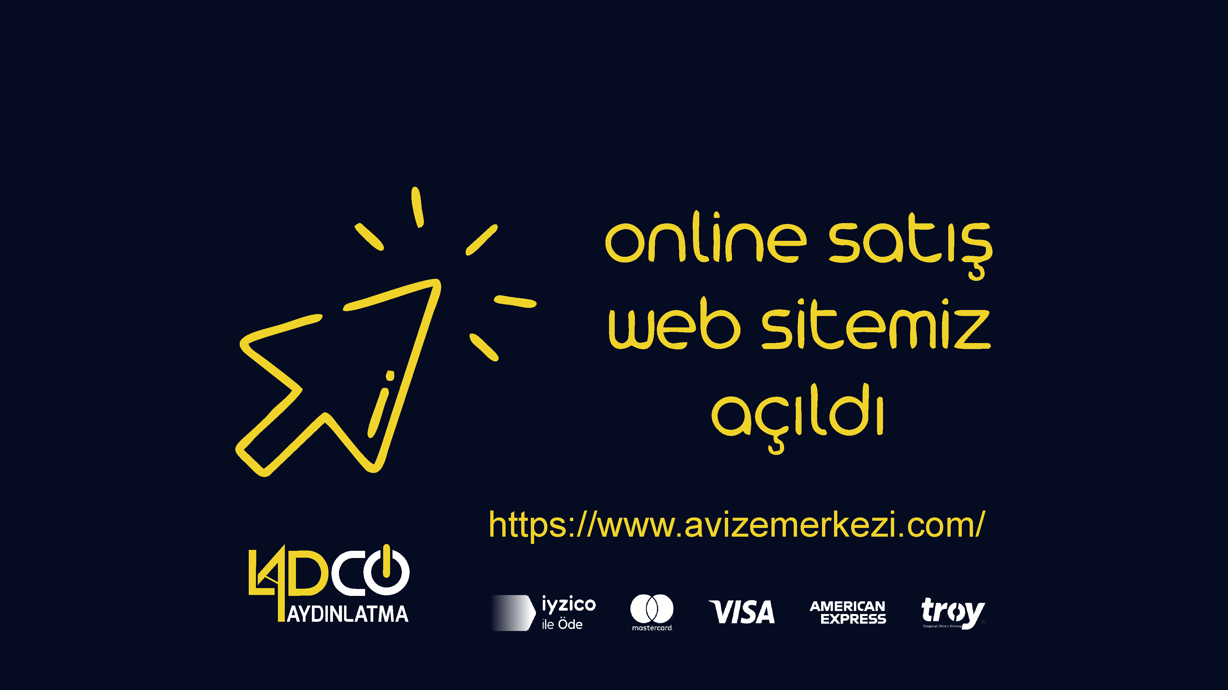 online alışveriş sitemiz açıldı
